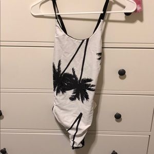 Palm tree one piece cupshe